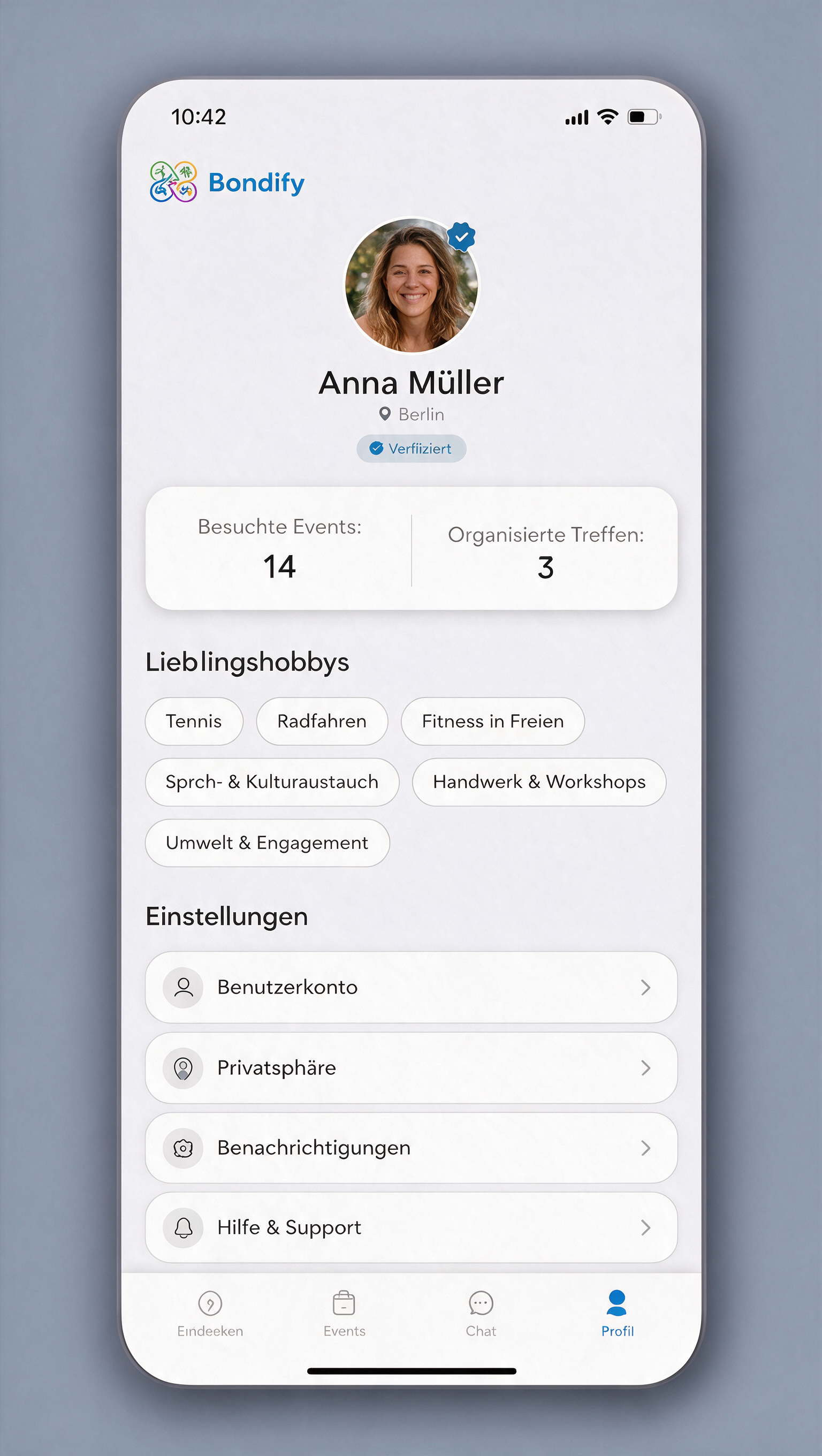 Bondify Sicherheit